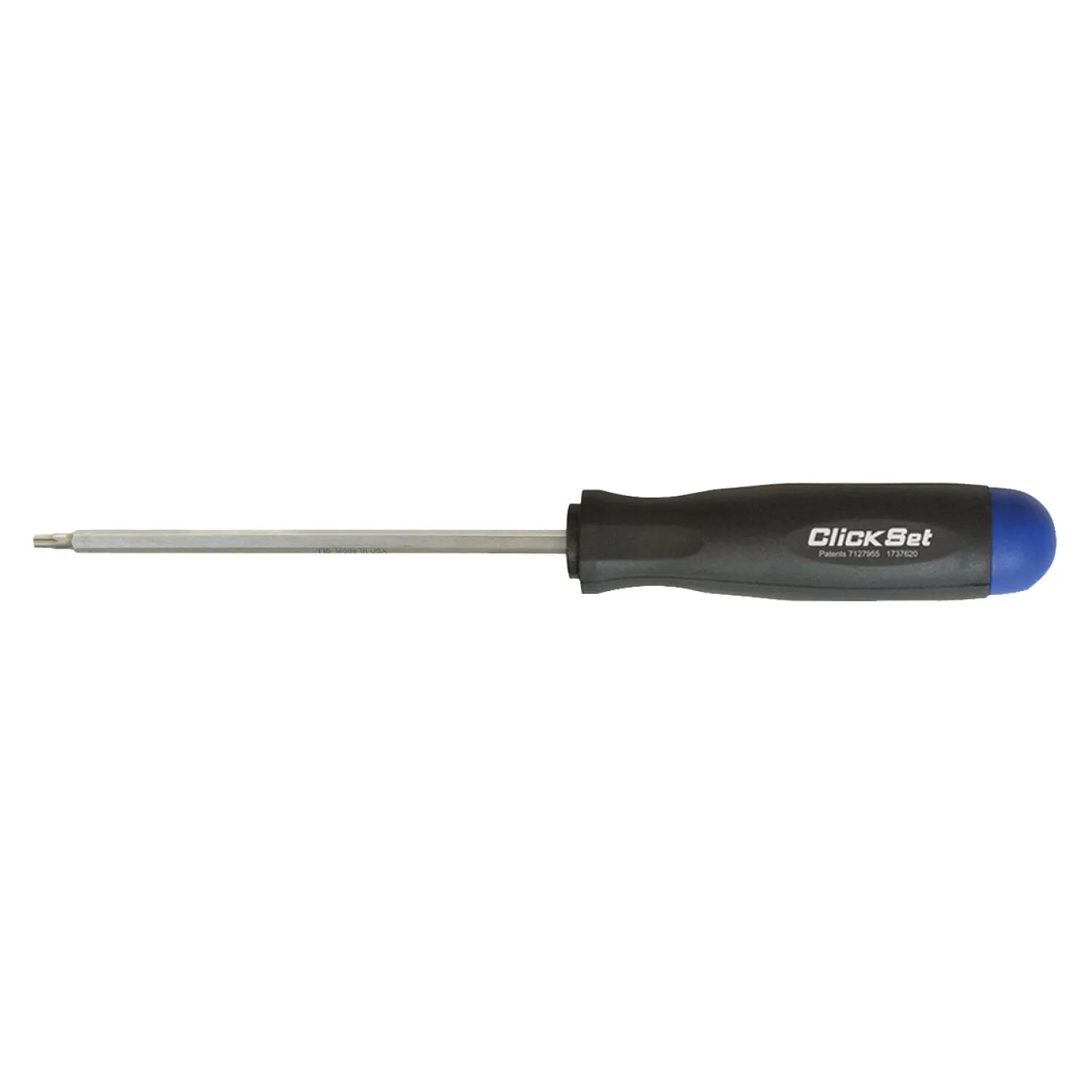 Bondhus 50060 ClickSet Handle - 10.6in-lb/1.2Nm   T8 TorxPlus Blade