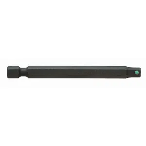 Bondhus 71376 10mm x 3" ProHold Hex End Power Bit with ProGuard Finish