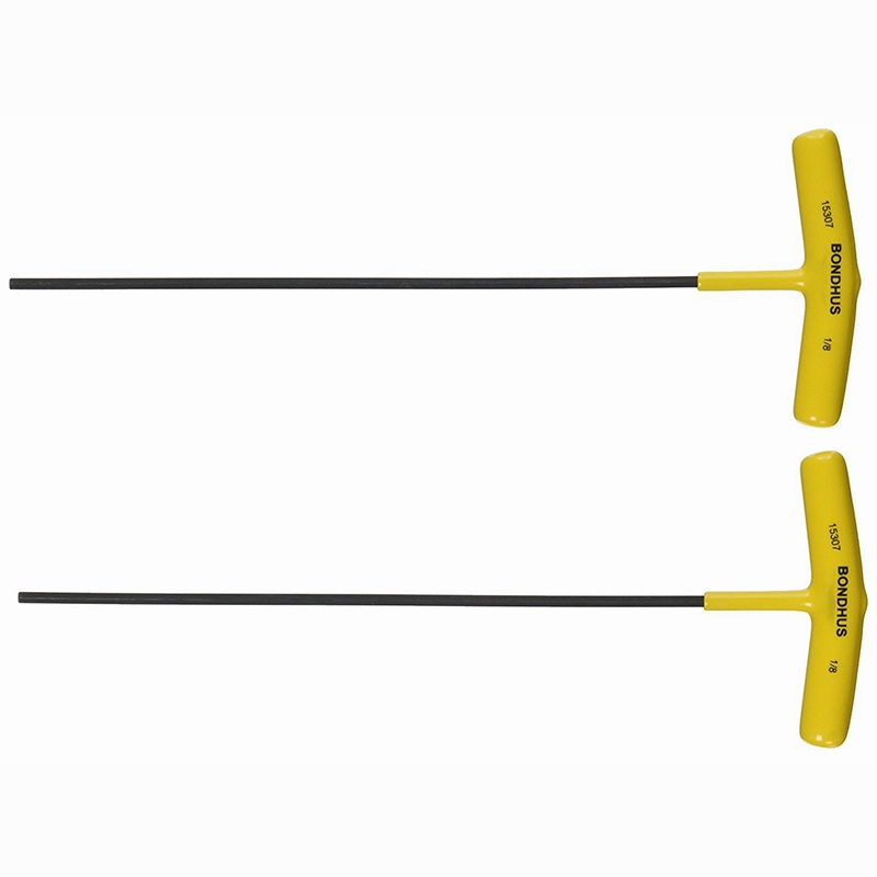 Bondhus 15310 3/16 x  Hex Tip T-Handle with ProGuard Finish, 2 Piece