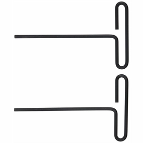 Bondhus 15464 5mm x 6" Loop T-Handle with ProGuard Finish, 2 Piece