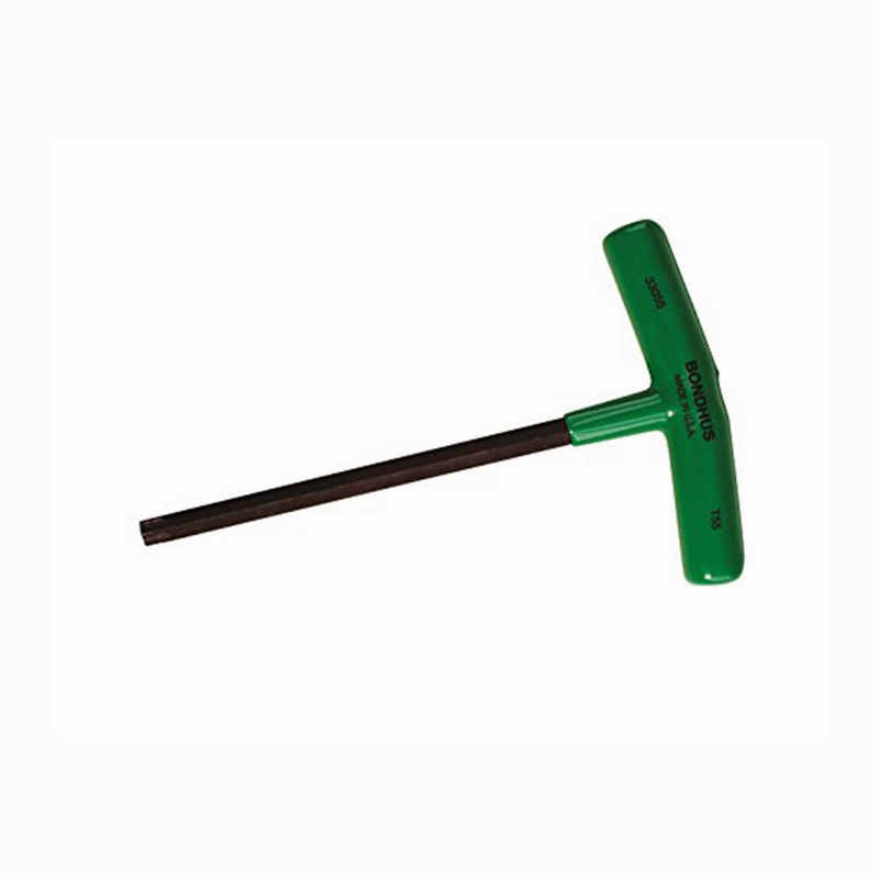 Bondhus 33030 T30 x 7.6" Star Tip Graduated T-Handle with ProGuard Finish, 2 Piece