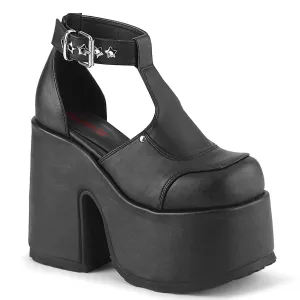 CAMEL-103 Black Vegan Leather