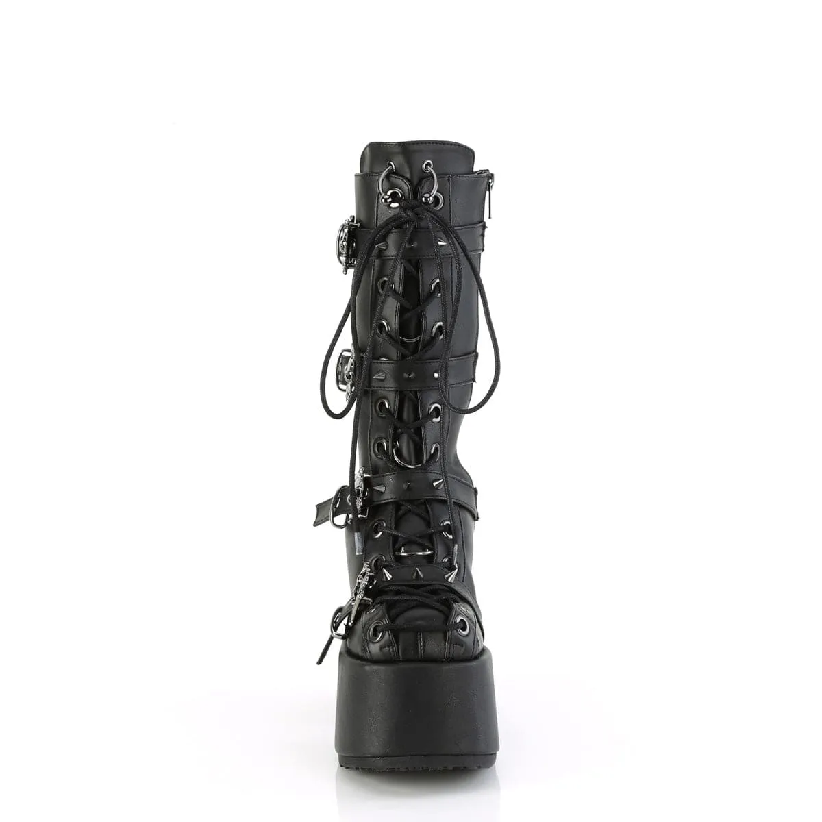 CAMEL-115 Black Vegan Leather