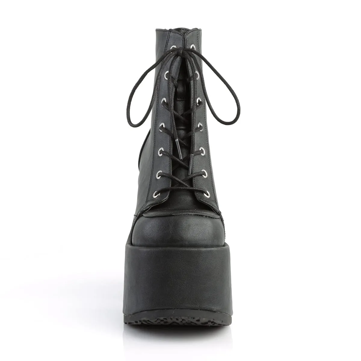 CAMEL-203 Black Vegan Leather