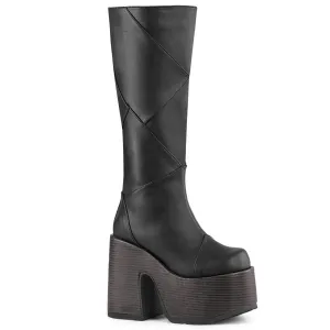 CAMEL-280 Black Vegan Leather