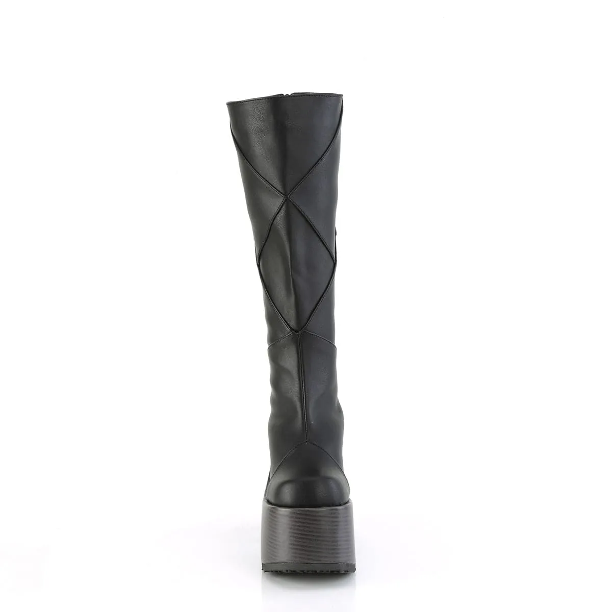 CAMEL-280 Black Vegan Leather