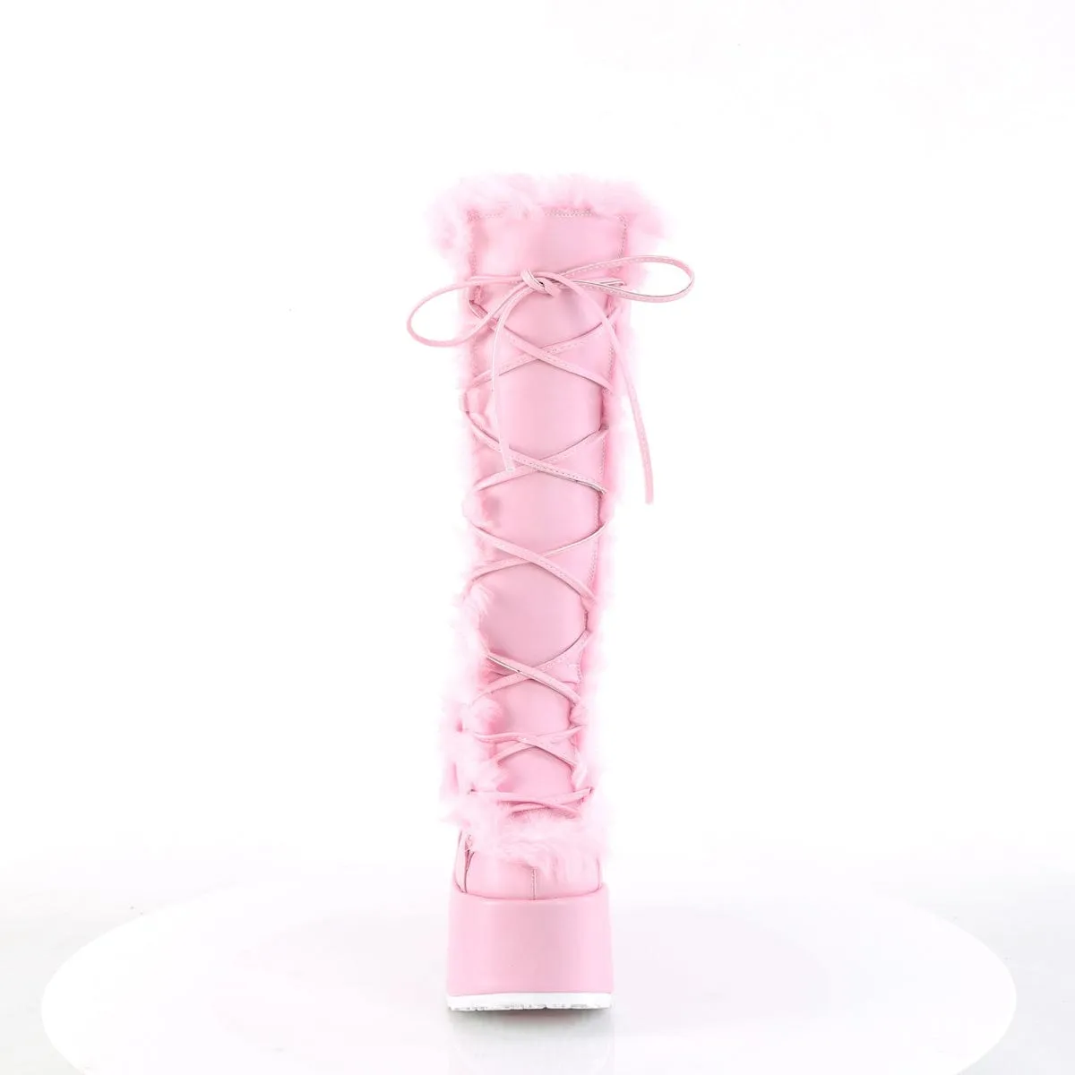 CAMEL-311 Pastel Pink Vegan Leather