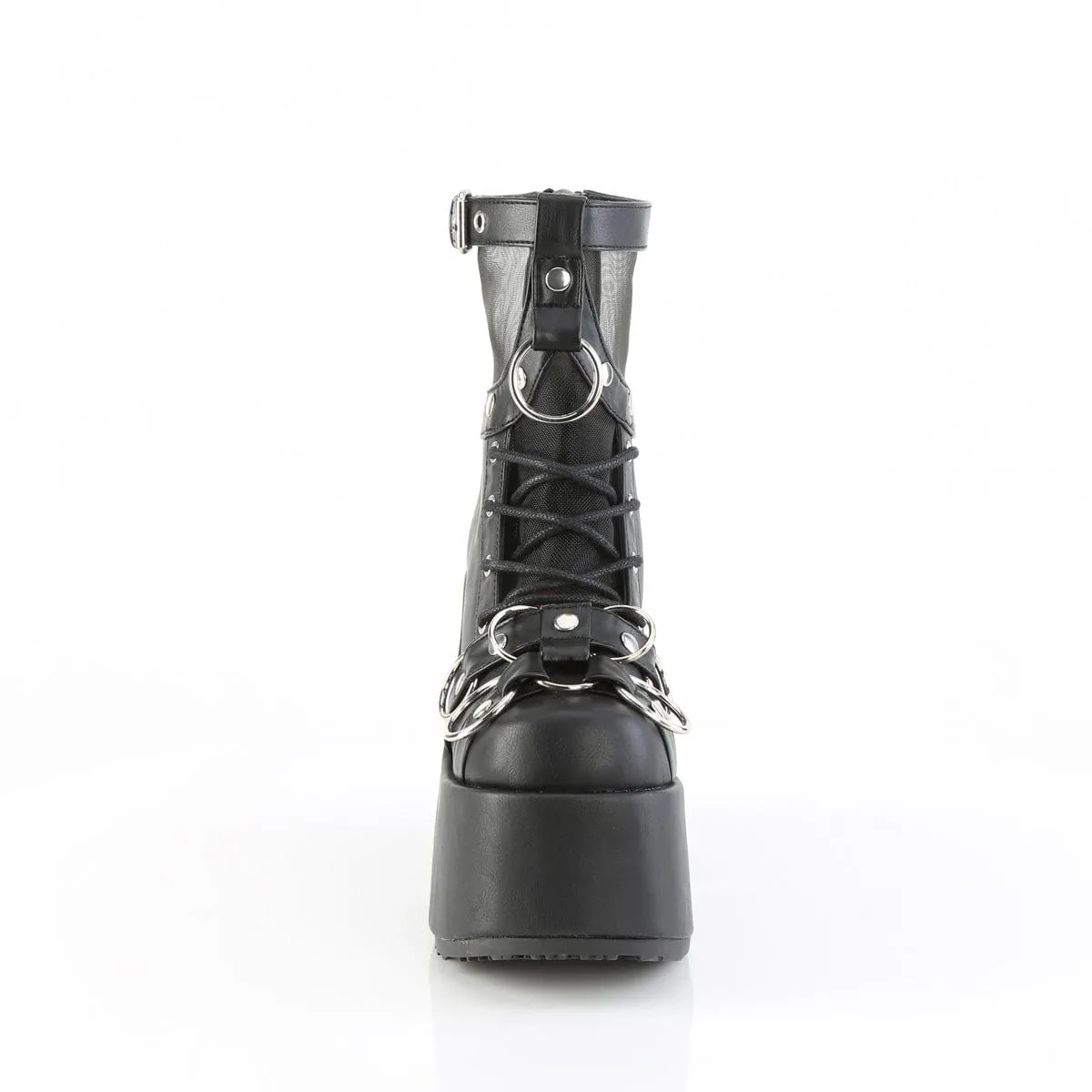 CAMEL-52 Black Vegan Leather