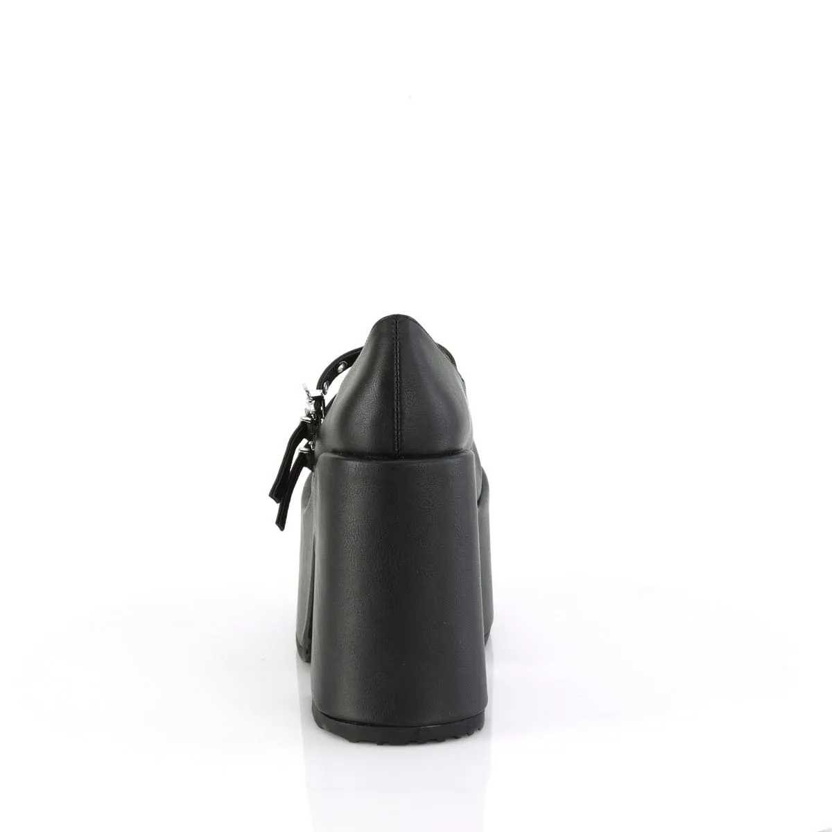 CAMEL-55 Black Vegan Leather