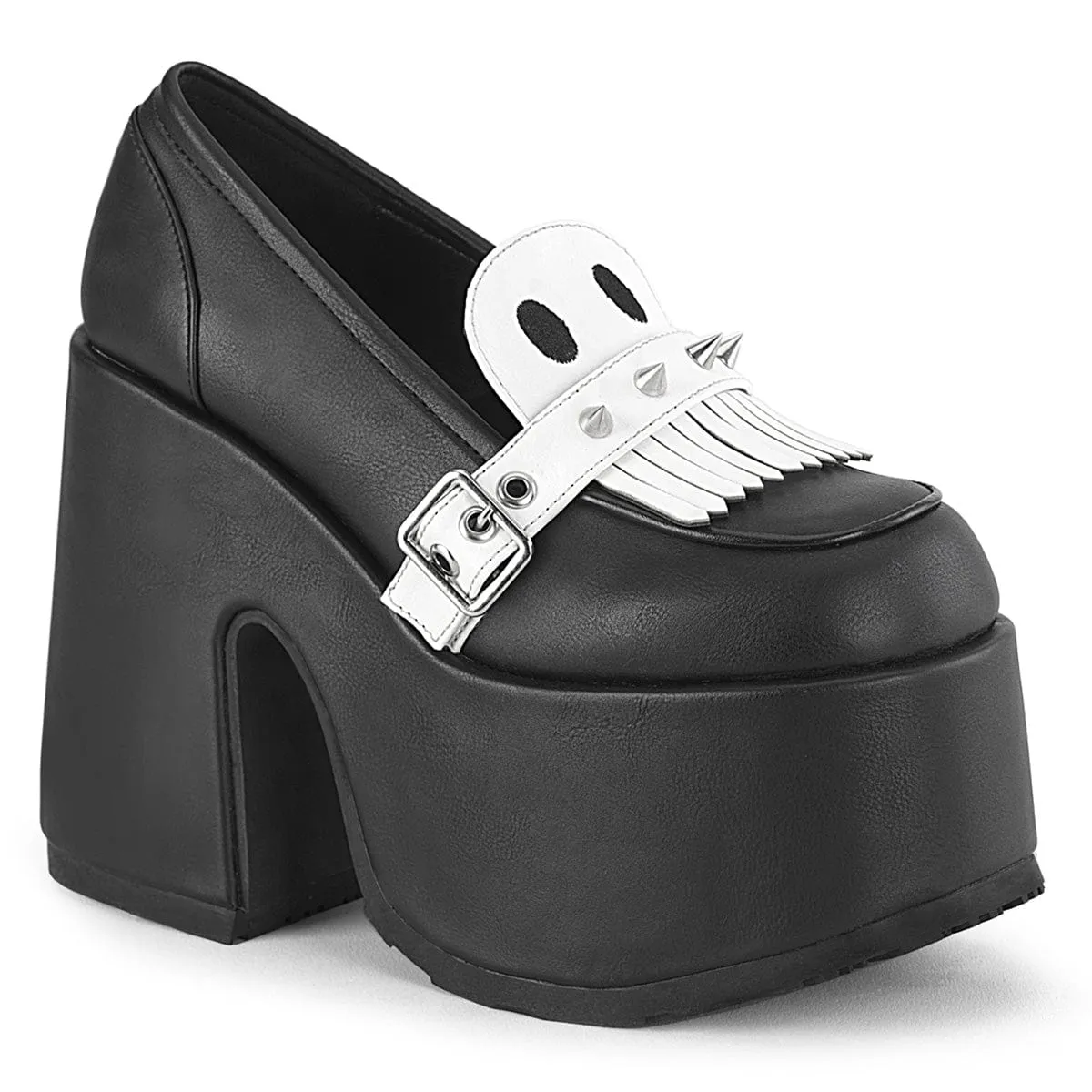 CAMEL-58 Black Vegan Leather