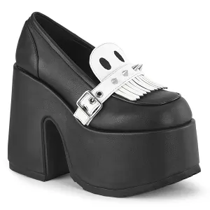 CAMEL-58 Black Vegan Leather