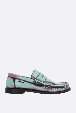 Campo loafers in brushed leather