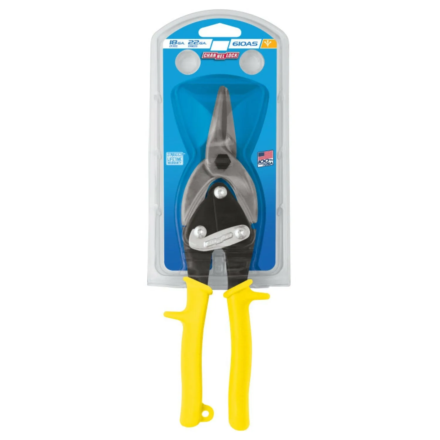 Channellock 610AS 10-inch Straight Aviation Snip