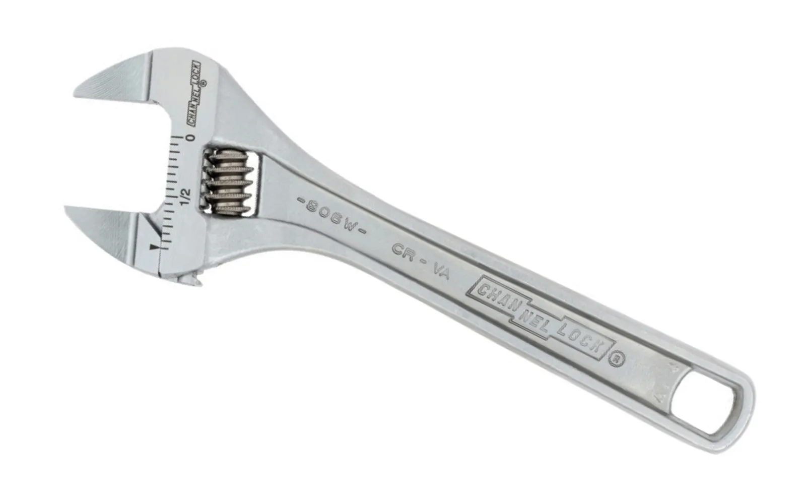 Channellock 6" Adjustable Wrench with Extra Slim Jaw