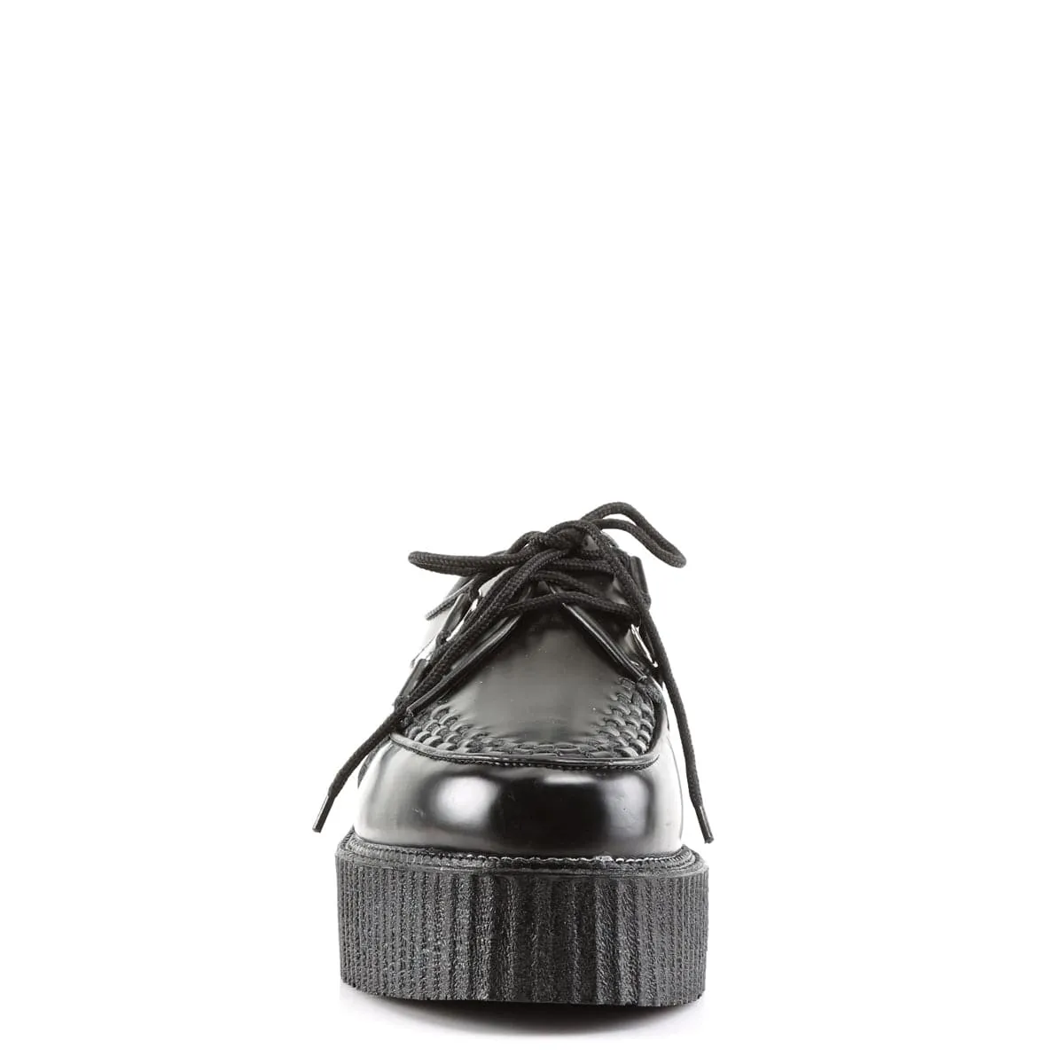 CREEPER-402 Black Leather