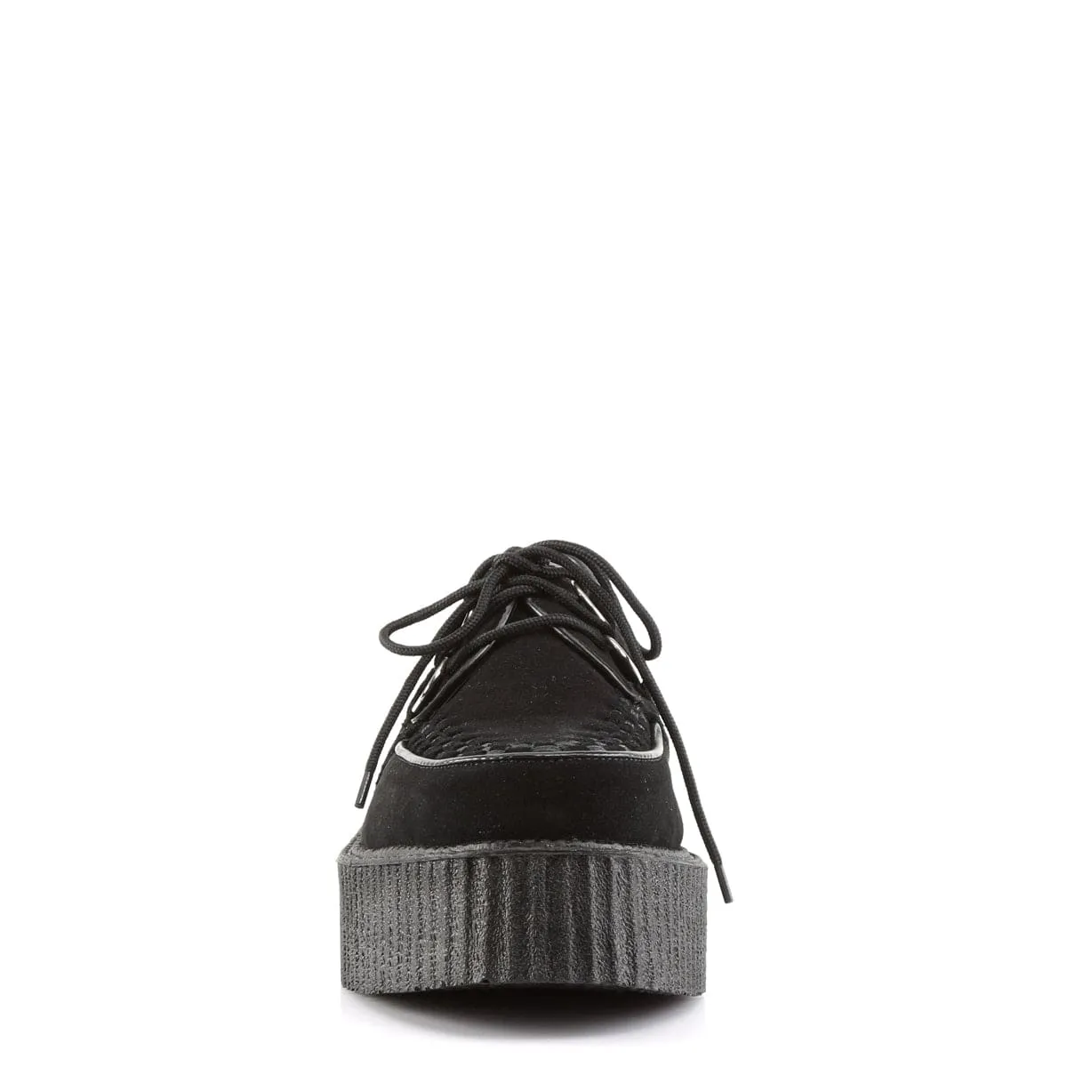 CREEPER-402S Black Suede
