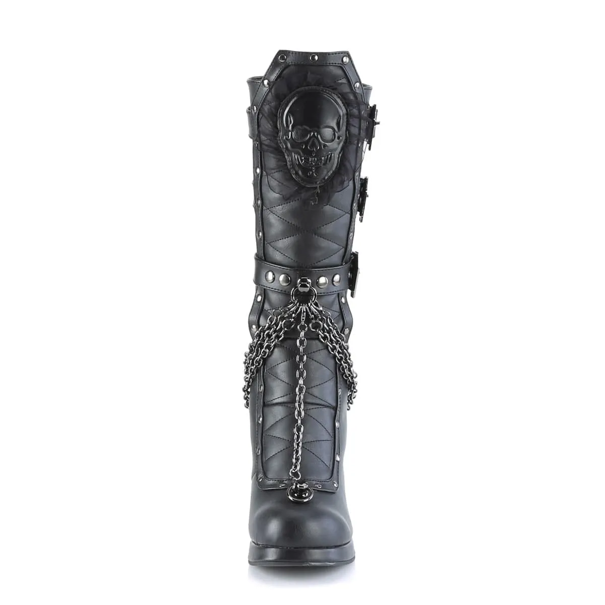 CRYPTO-67 Black Vegan Leather