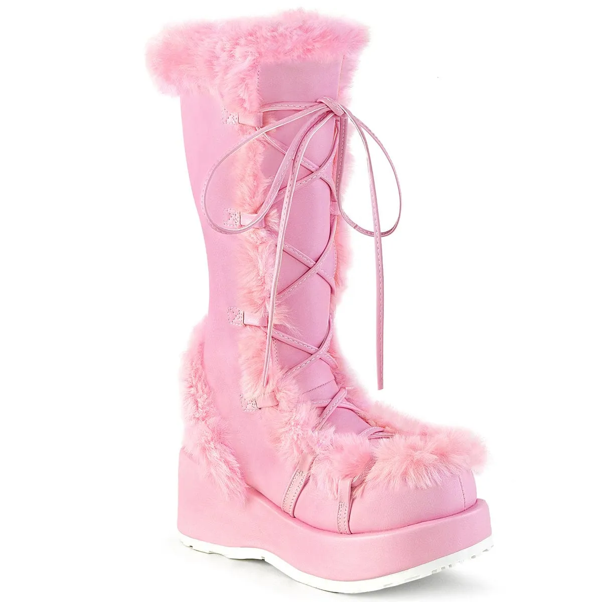 CUBBY-311 Baby Pink Vegan Leather