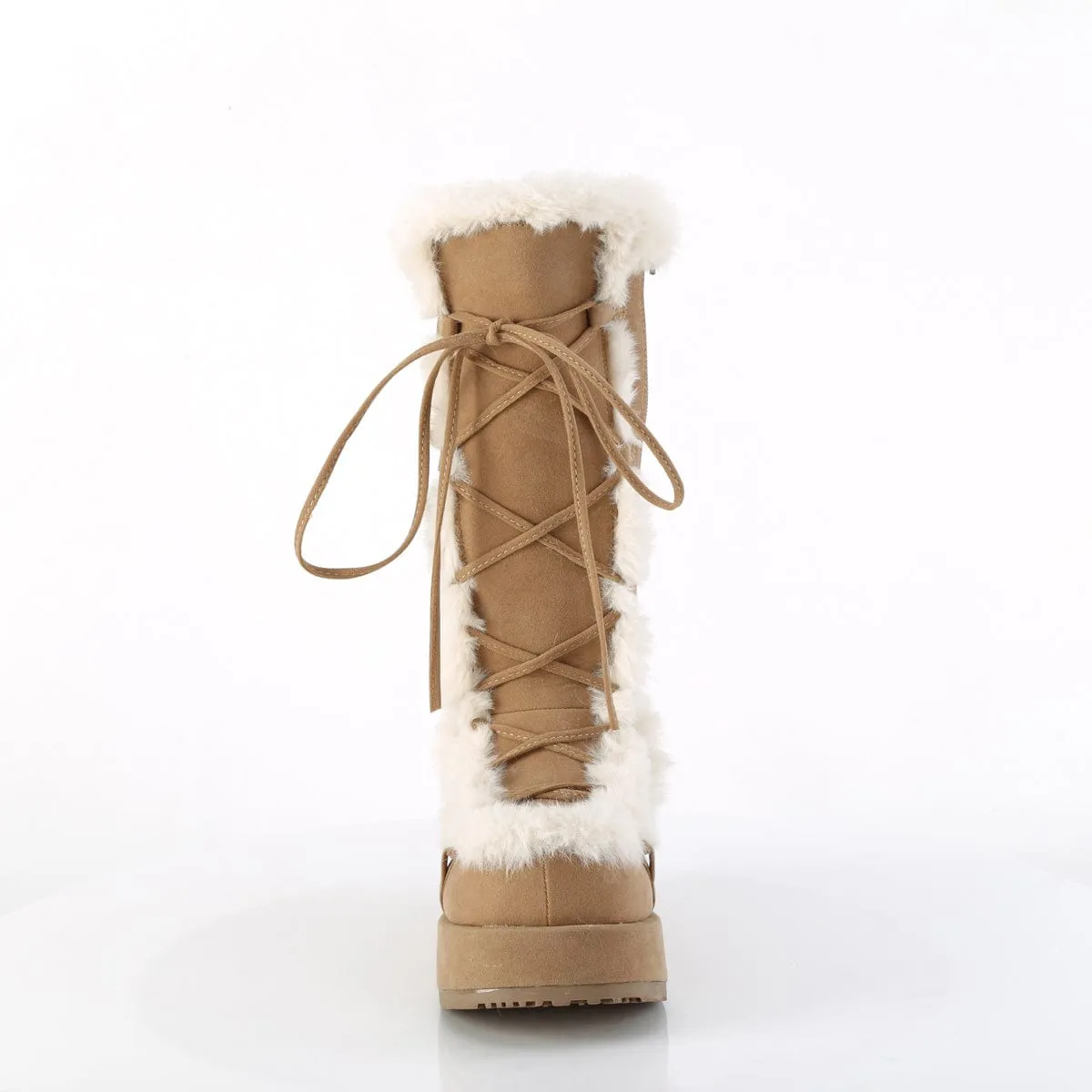 CUBBY-311 Camel Vegan Suede