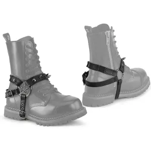 DA-510 Black Faux Leather