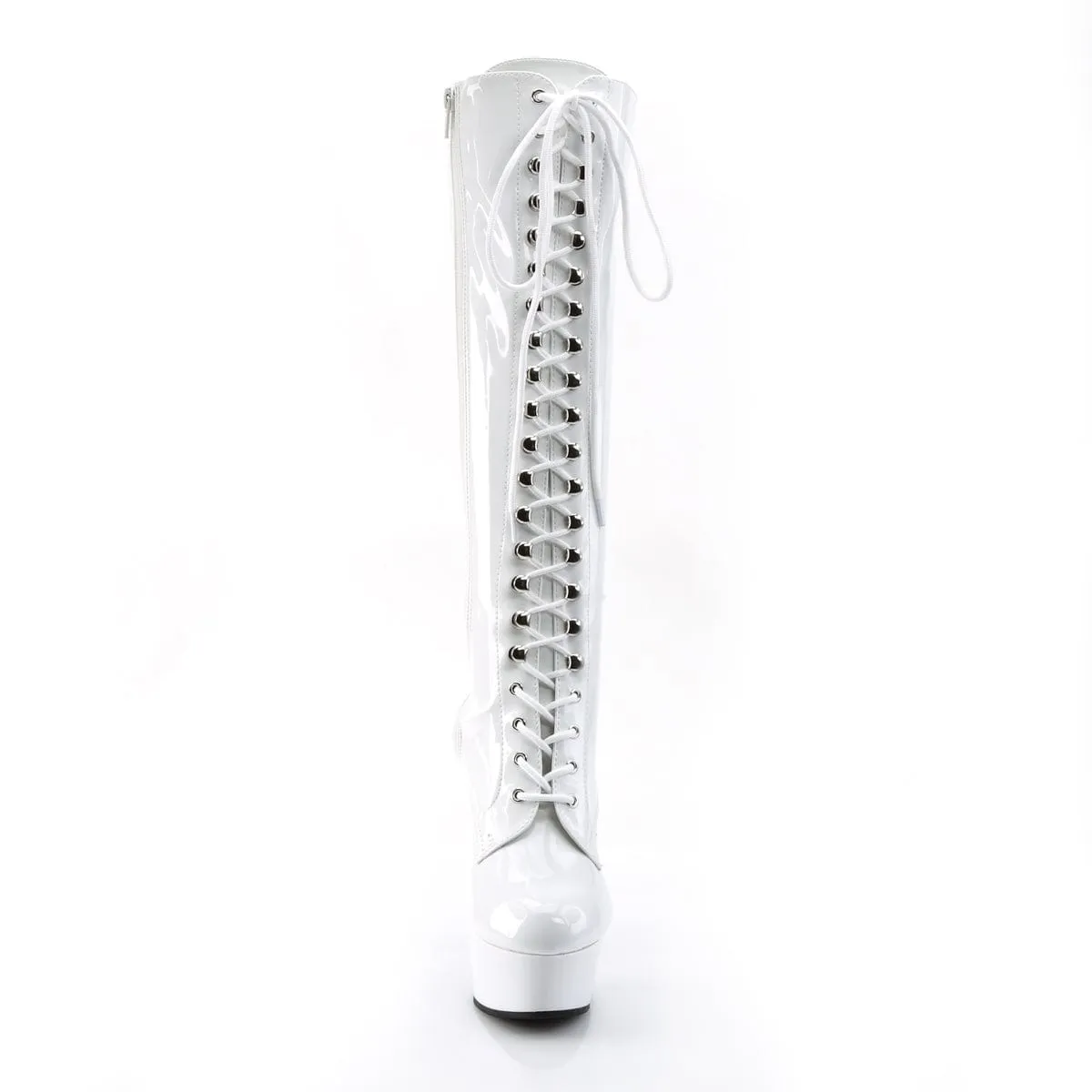 DELIGHT-2023 White Stretch Patent/White