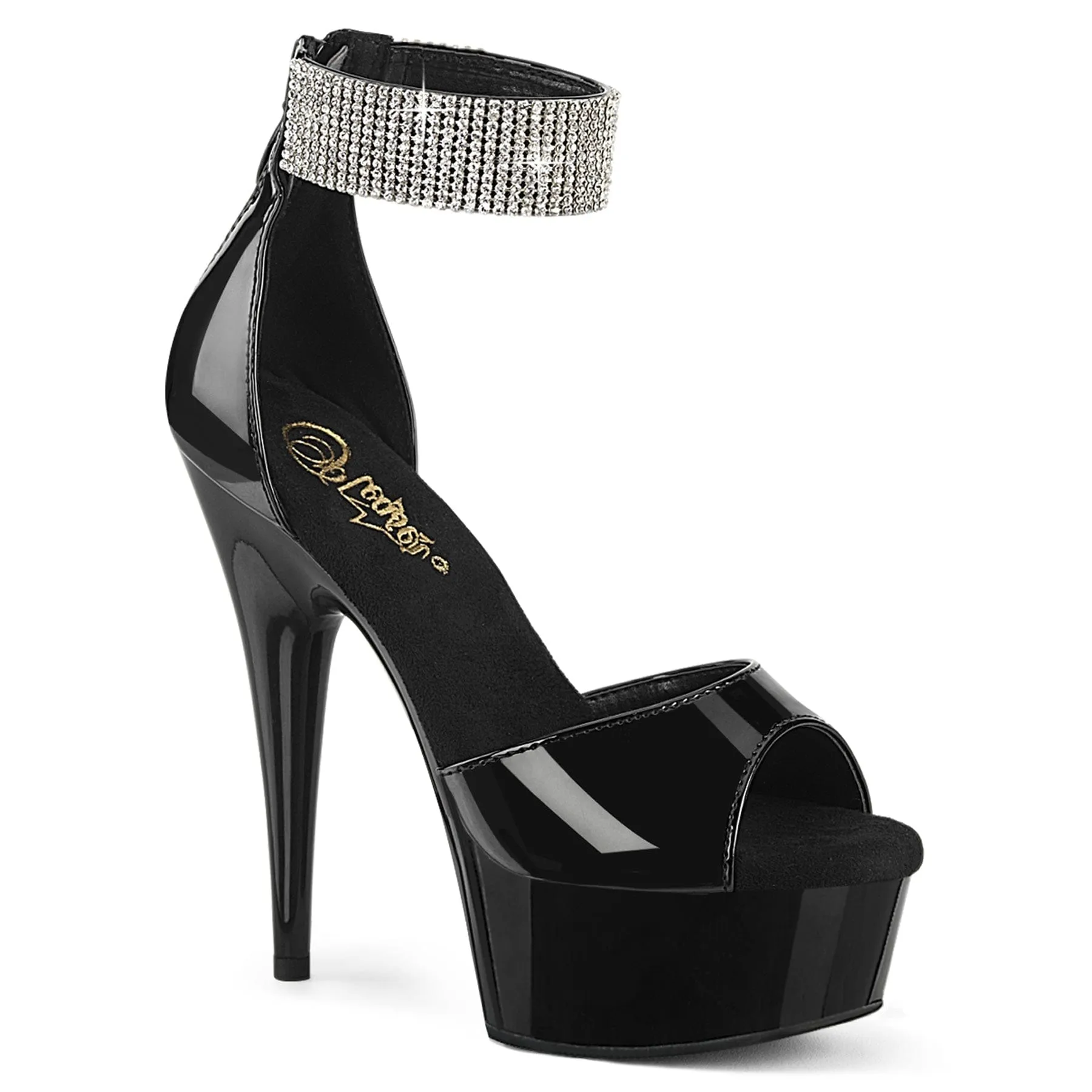 DELIGHT-625 Black Patent/Black