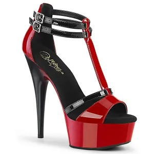 DELIGHT-663 Red-Black Patent/Red-Black