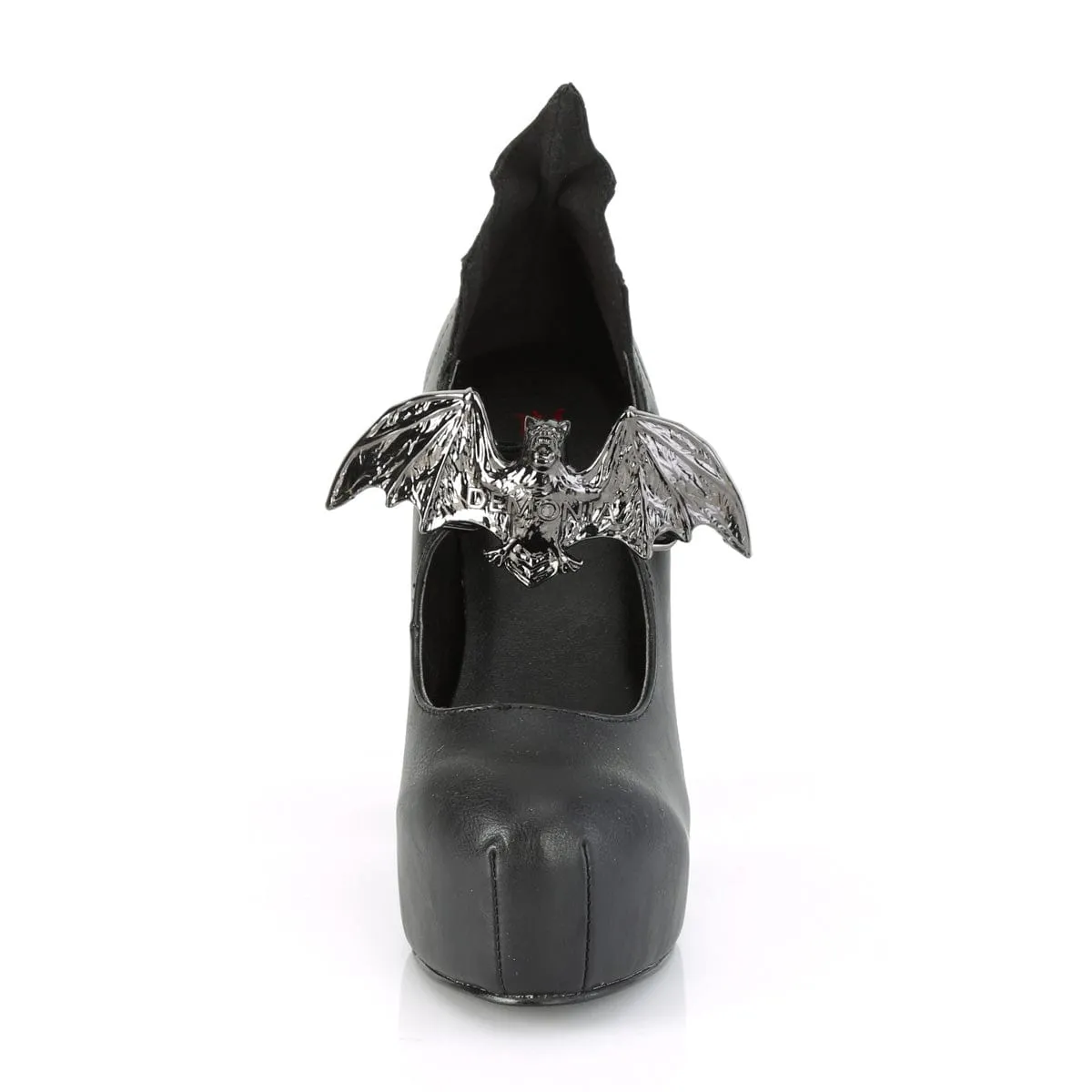 DEMON-18 Black Vegan Leather