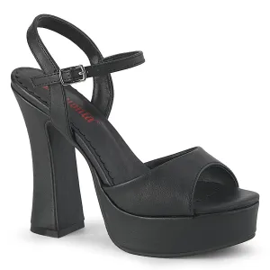 DOLLY-09 Black Vegan Leather
