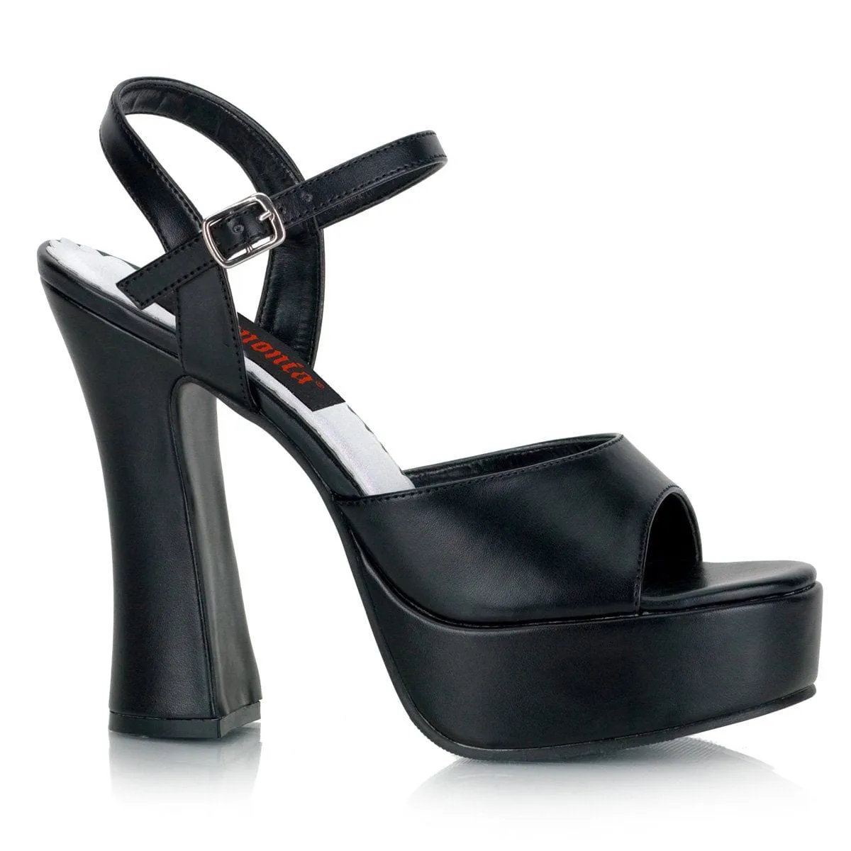 DOLLY-09 Black Vegan Leather