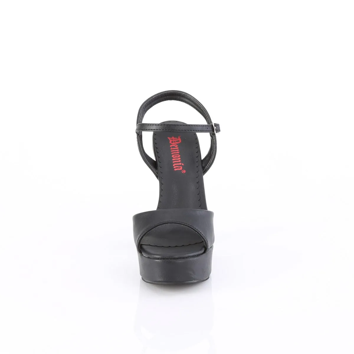 DOLLY-09 Black Vegan Leather