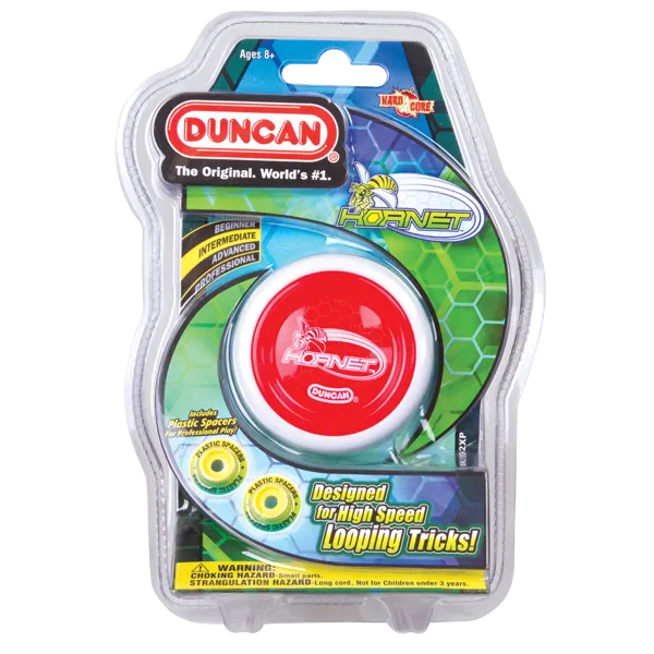 Duncan Hornet - Blue/Yellow, Clear/Red, Green/White or Orange/Black