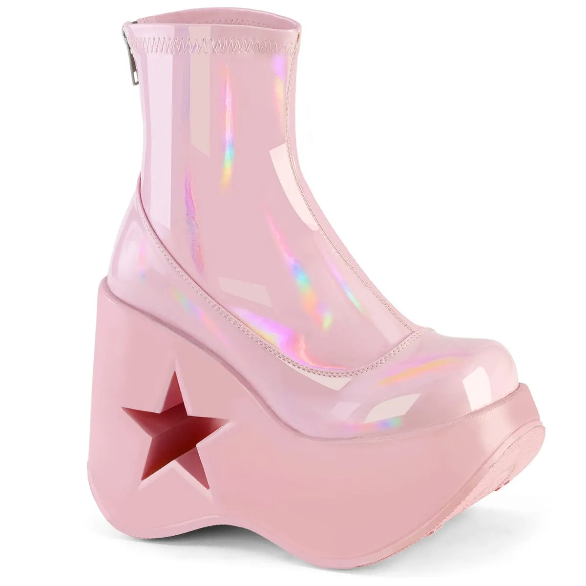 DYNAMITE-100 Baby Pink Stretch Hologram