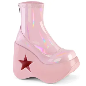 DYNAMITE-100 Baby Pink Stretch Hologram