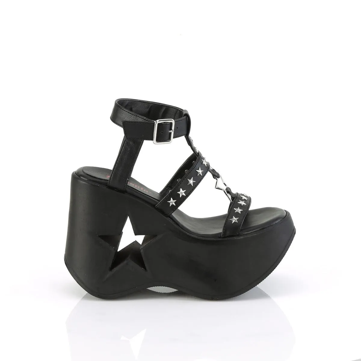 DYNAMITE-12 Black Vegan Leather