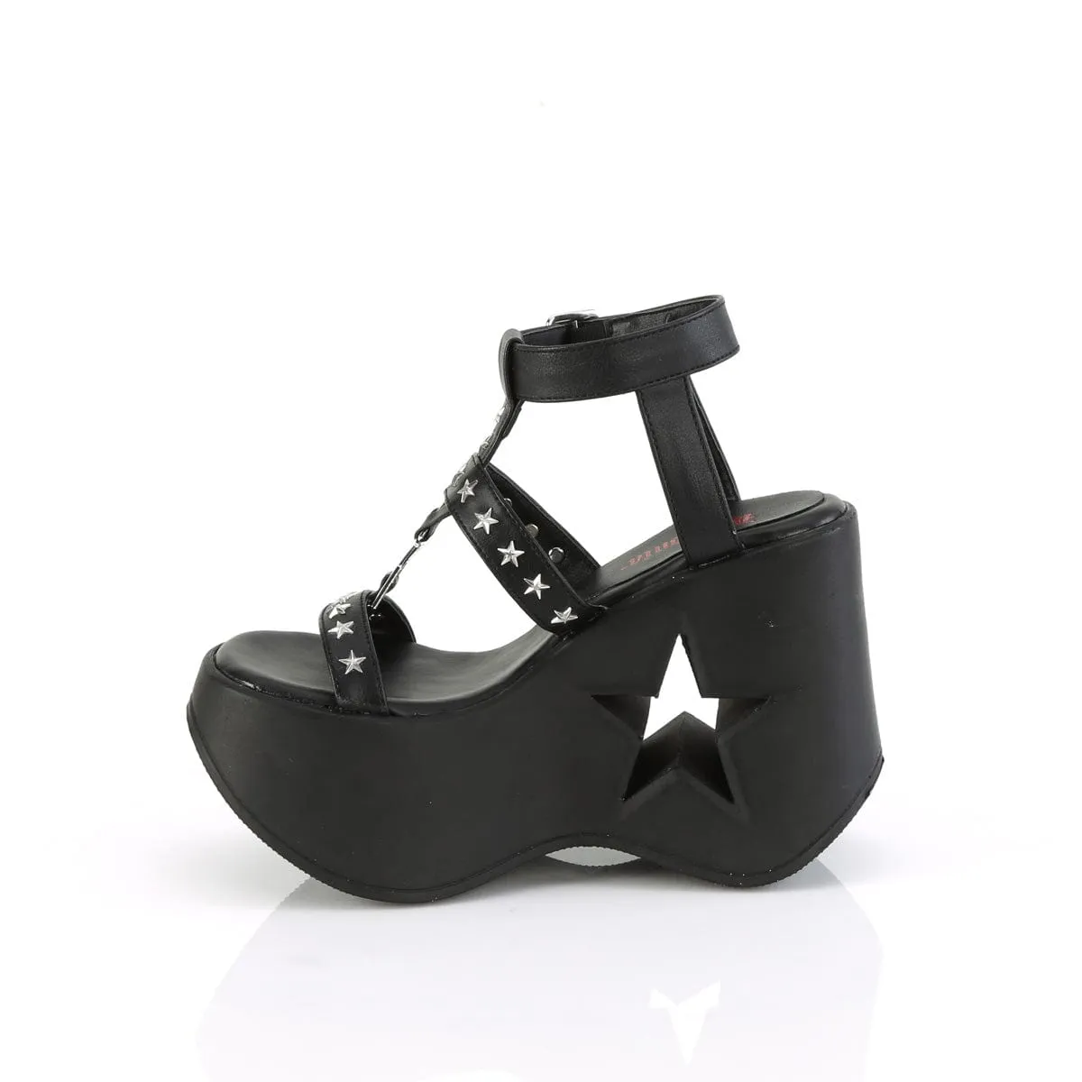 DYNAMITE-12 Black Vegan Leather
