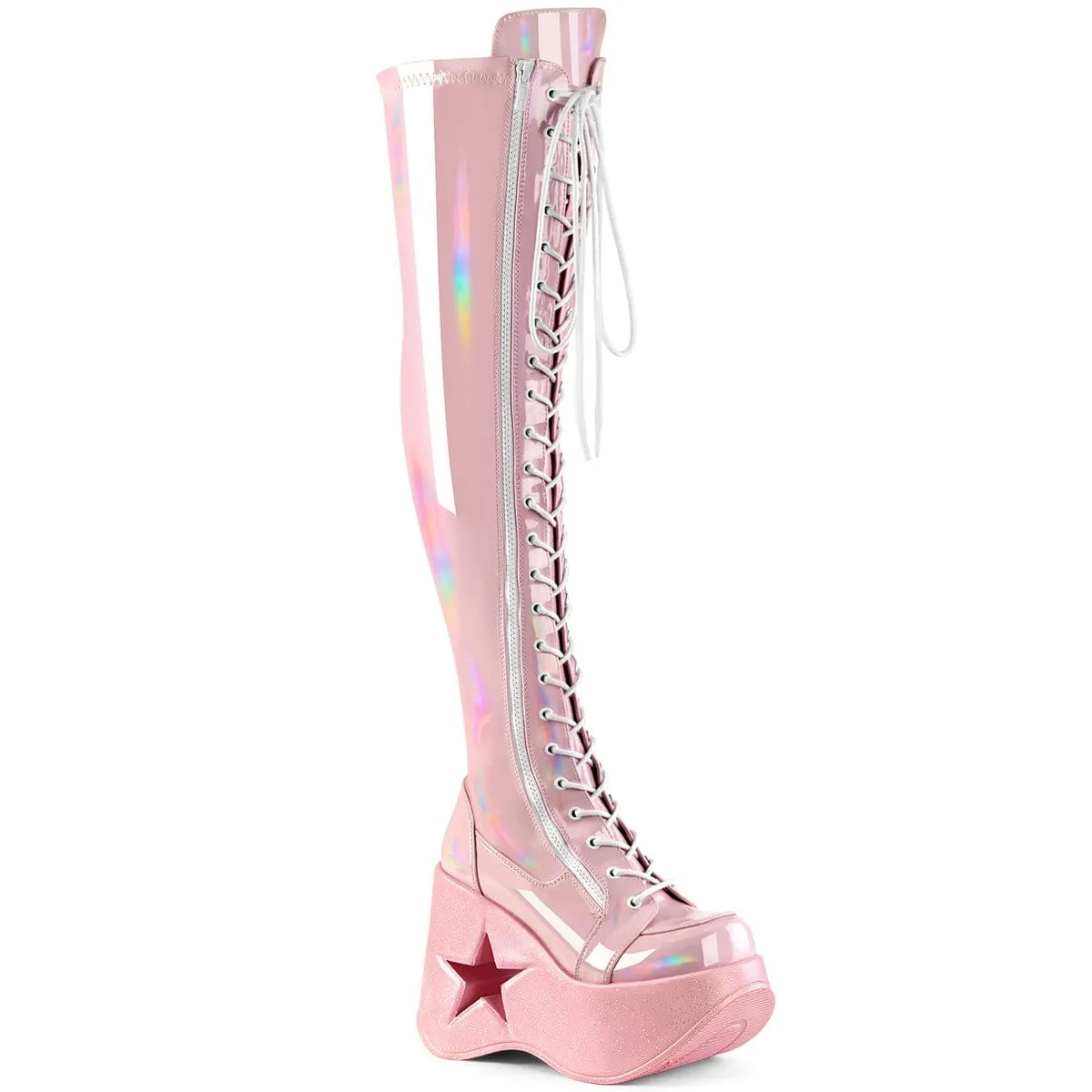 DYNAMITE-300 Baby Pink Stretch Hologram