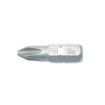 Eclipse PH2X1 Bit, Phillips, Size #2, 1" Long, 1/4"