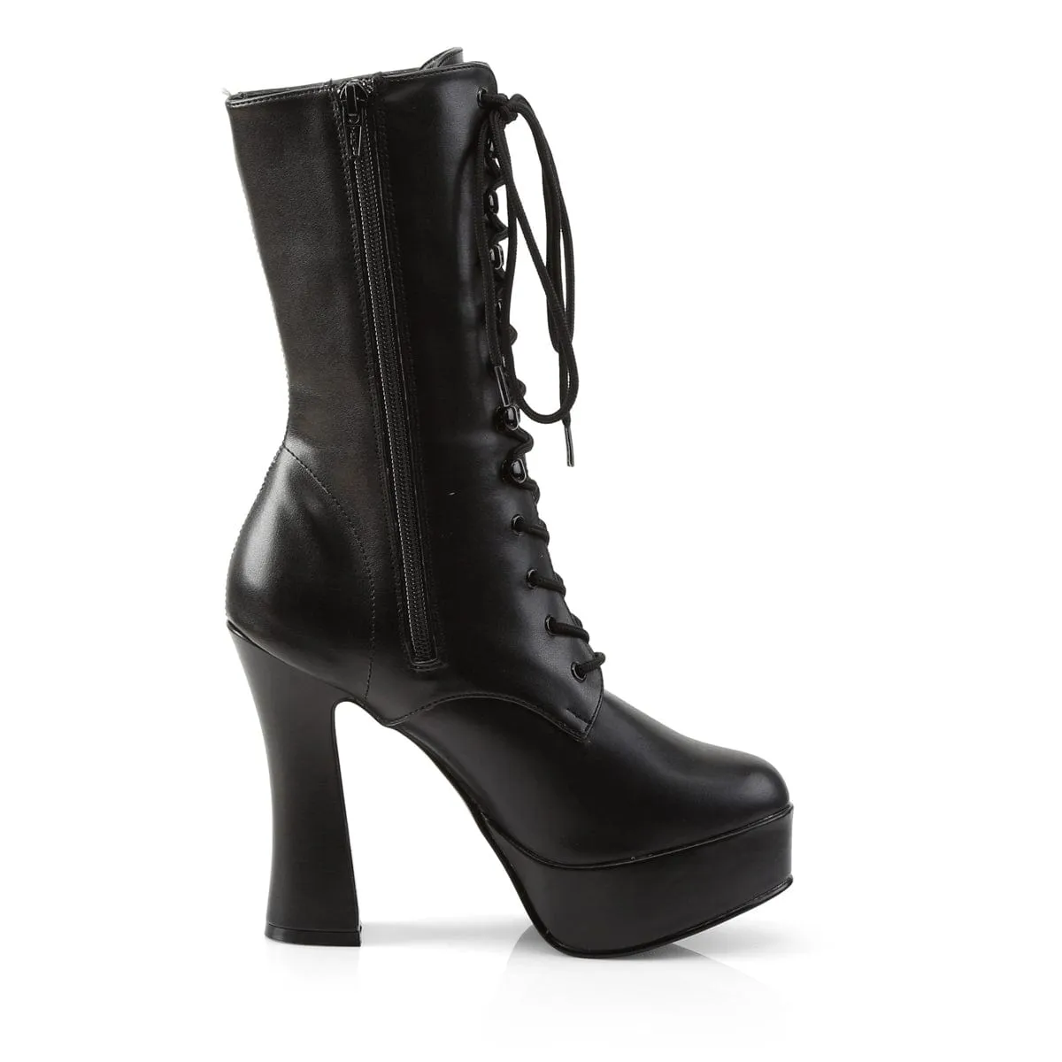 ELECTRA-1020 Black Faux Leather/Black Matte