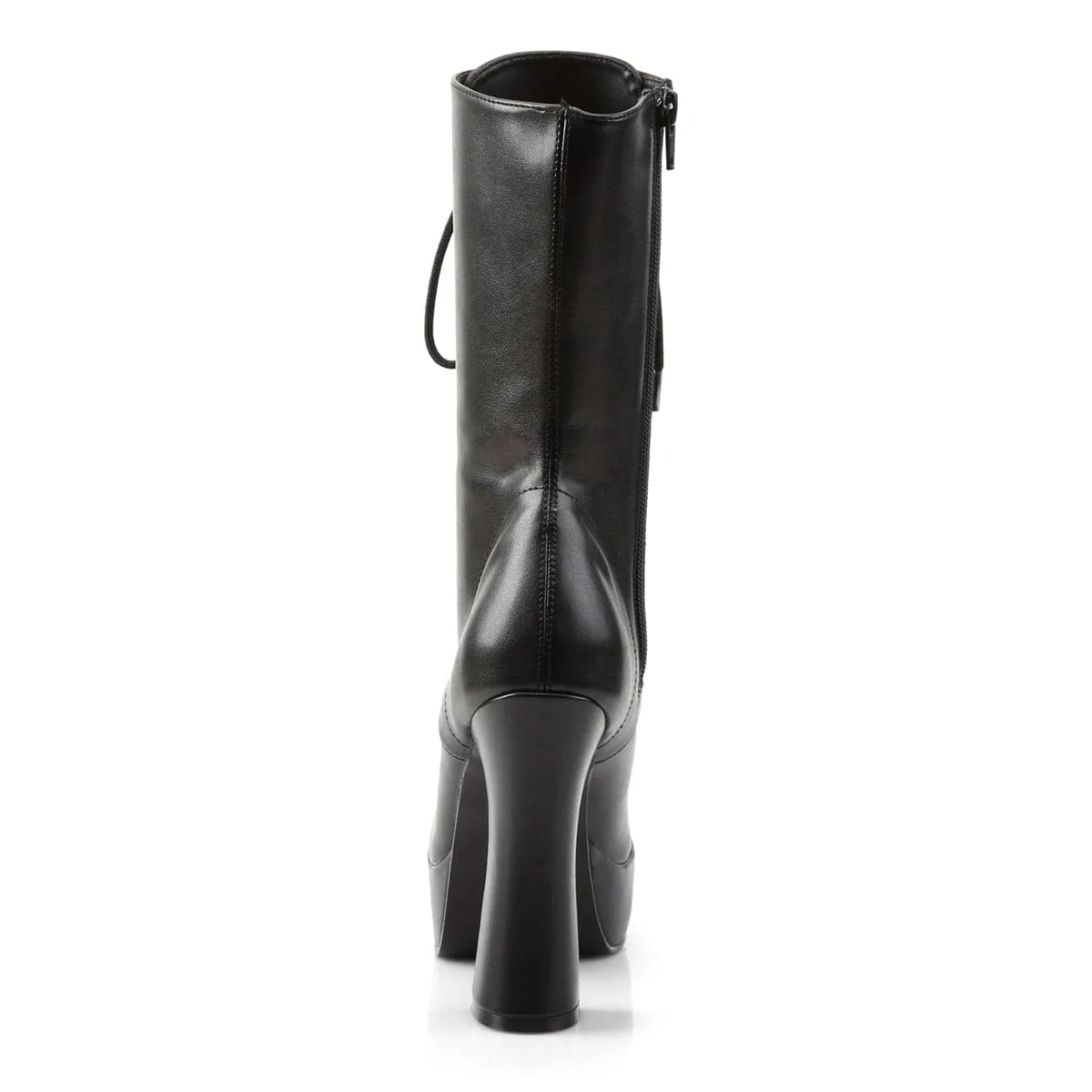 ELECTRA-1020 Black Faux Leather/Black Matte