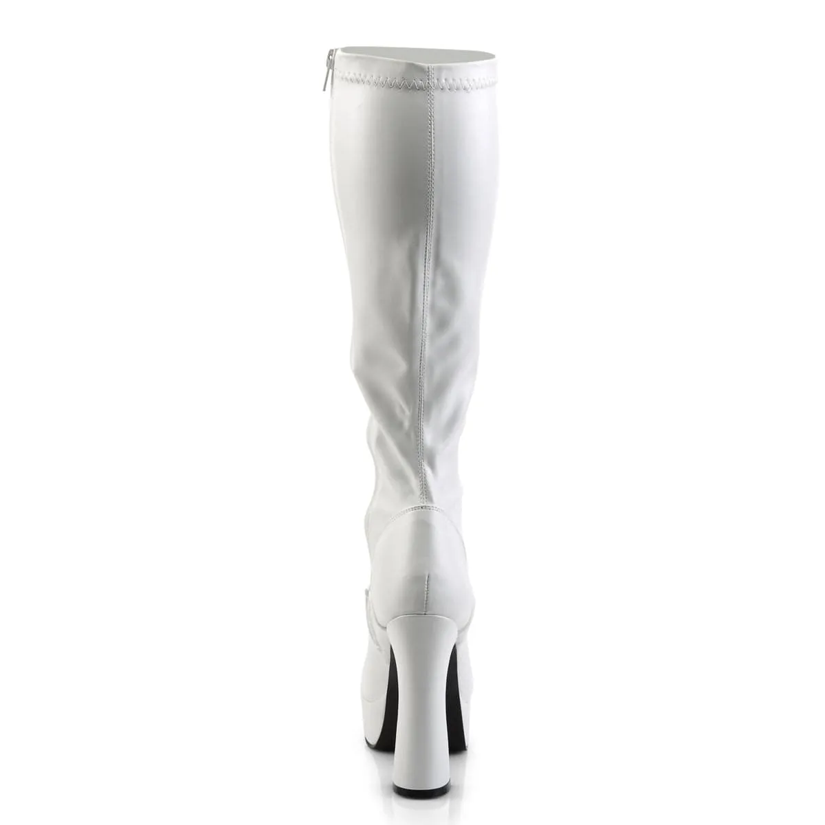 ELECTRA-2000Z White Stretch Faux Leather