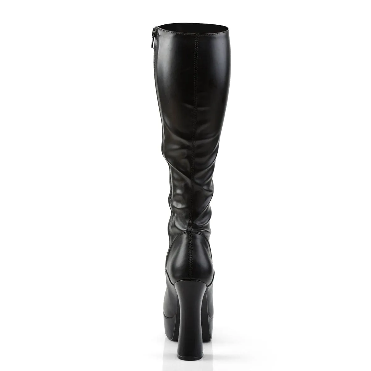 ELECTRA-2023 Black Stretch Faux Leather
