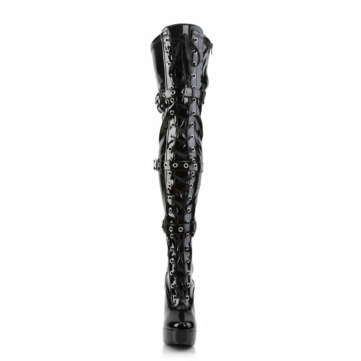 ELECTRA-3028 Black Stretch Patent