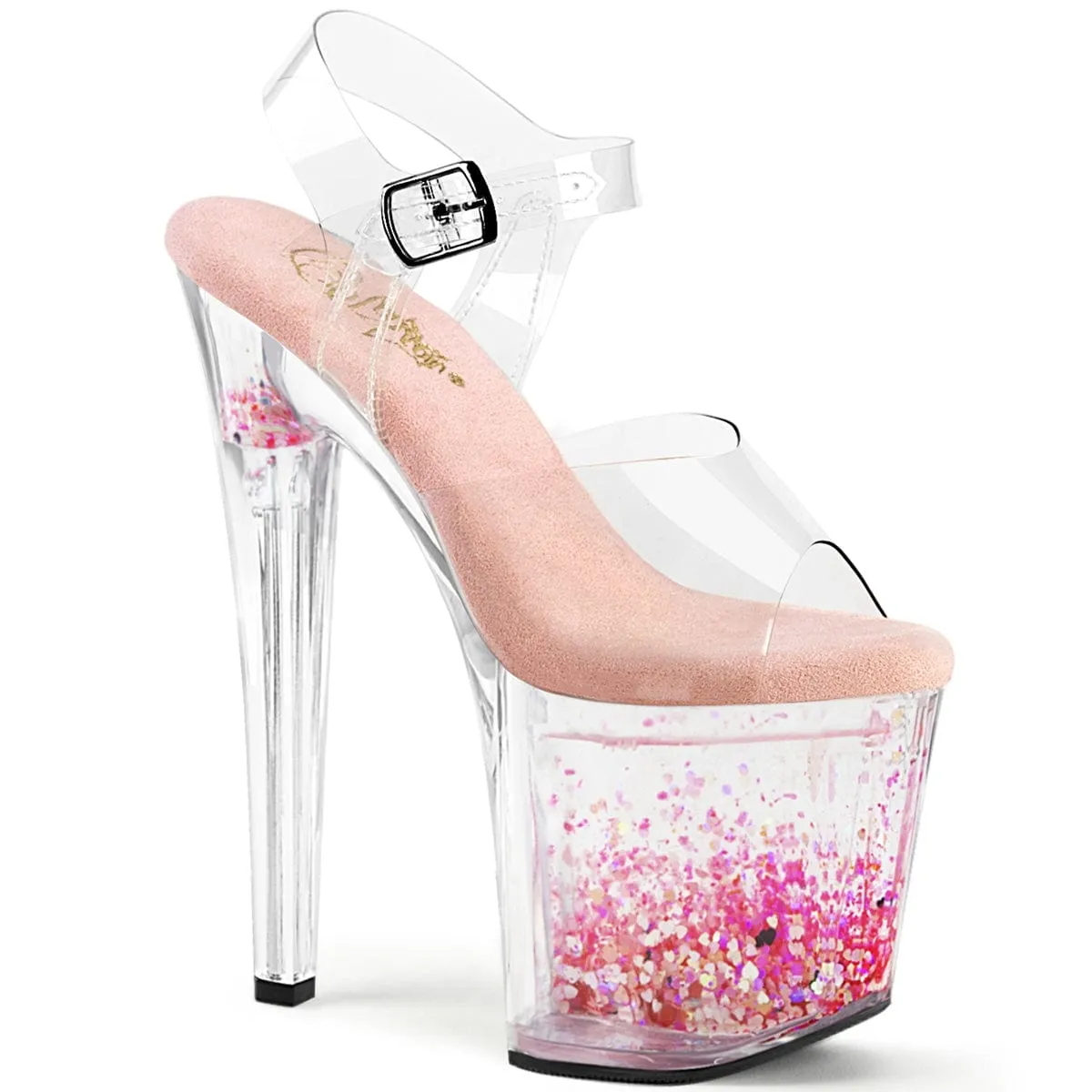 ENCHANT-708AQUA-03 Clear/Clear-Baby Pink