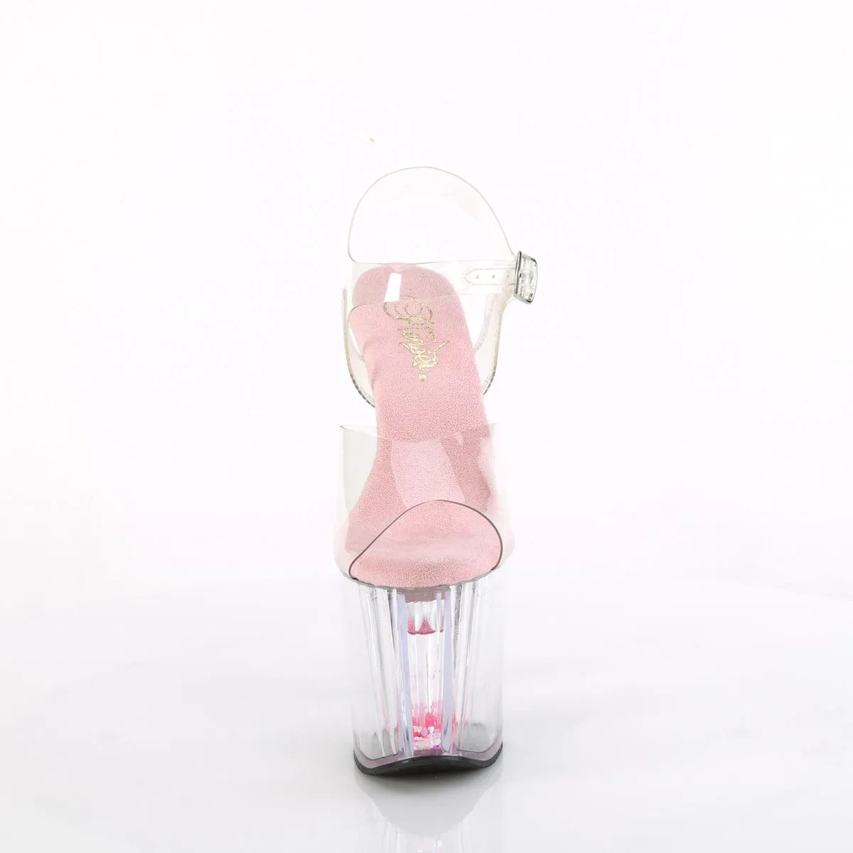 ENCHANT-708AQUA-03 Clear/Clear-Baby Pink