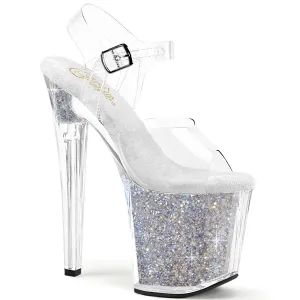 ENCHANT-708RSI Clear/Clear-Silver AB Rhinestones