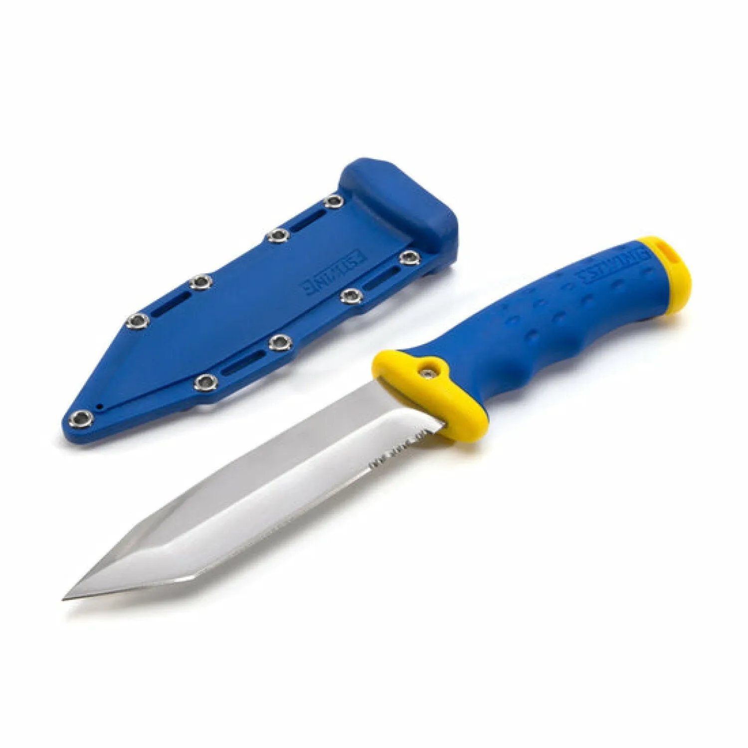 Estwing 42440 5.5-Inch Fixed Blade Tanto Point Hunting / Outdoor / Tactical Knife with Multi-Mount Sheath
