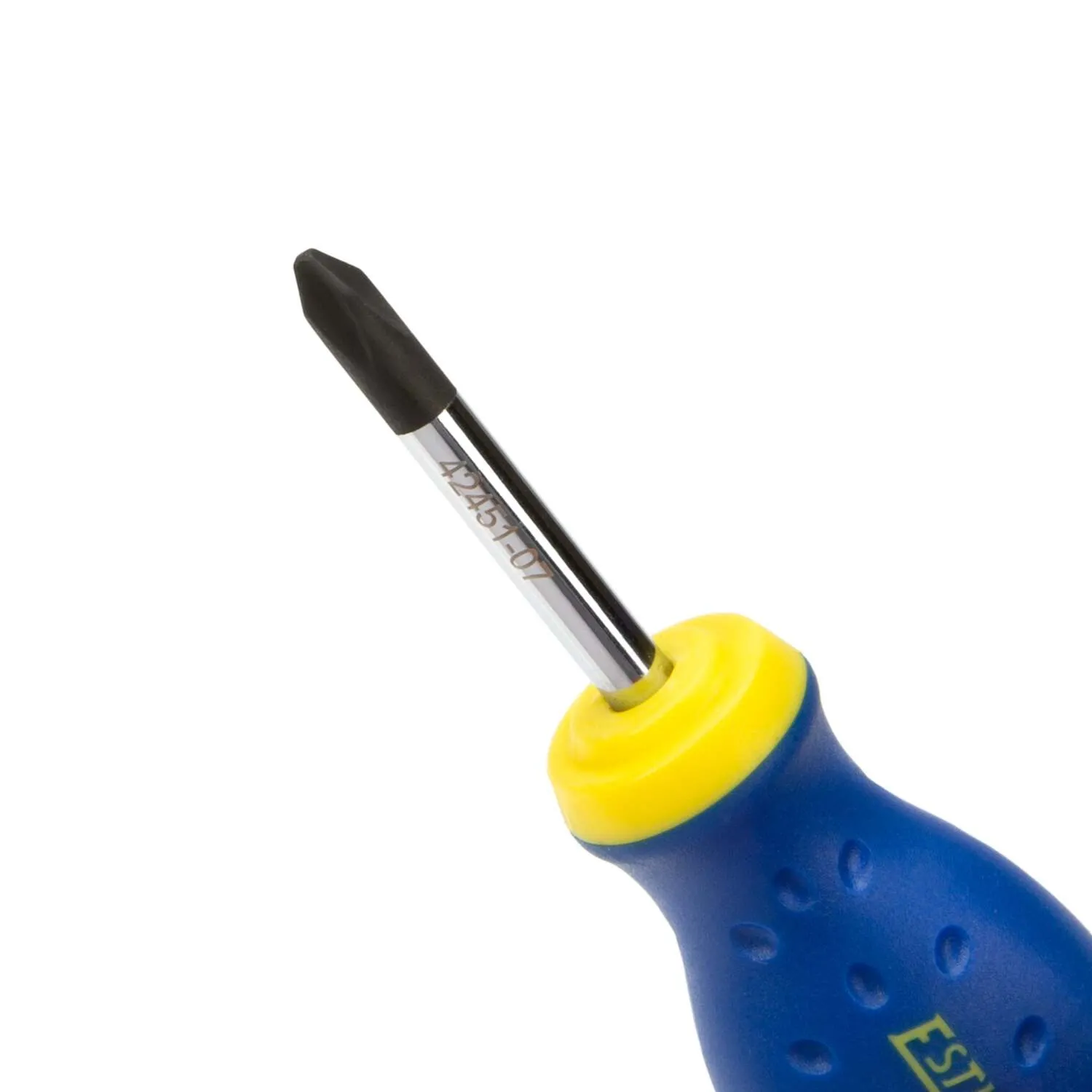 Estwing 42451-07 PH2 x 1-3/4-Inch Magnetic Philips Tip Stubby Screwdriver with Ergonomic Handle