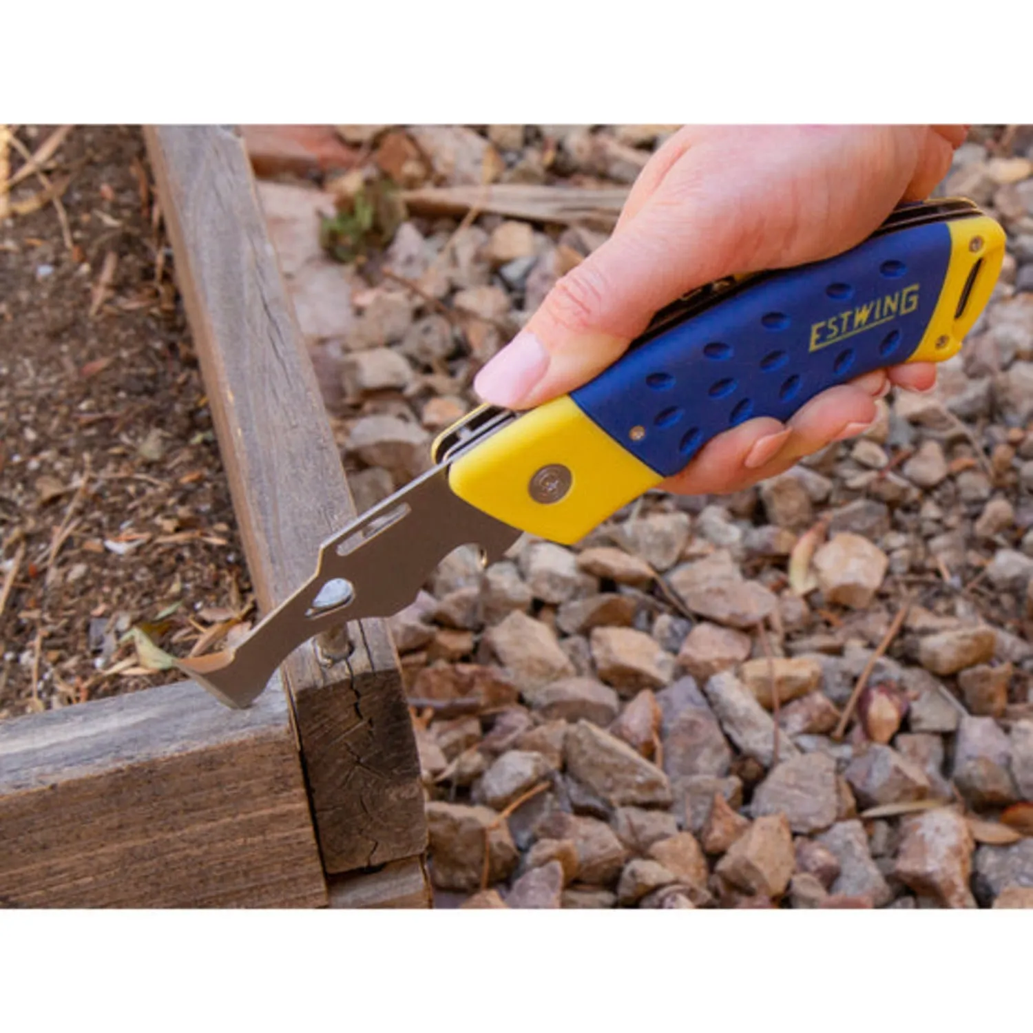 Estwing 42465 2-In-1 Folding Painter's Tool with Retractable Utility Knife