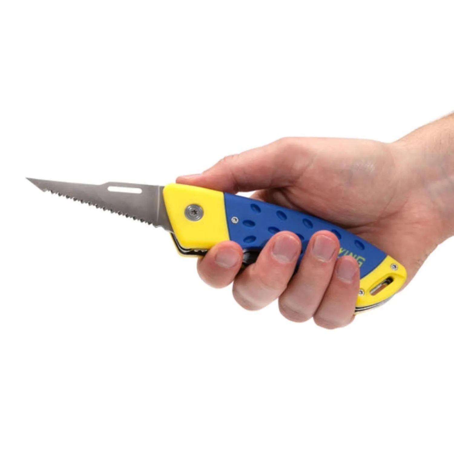 Estwing 42466 2-In-1 Folding Jab Saw with Retractable Utility Knife